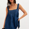 Katie Denim Tunic - Deep Wash