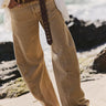 Fable Twisted Seam Jean - Oat Latee