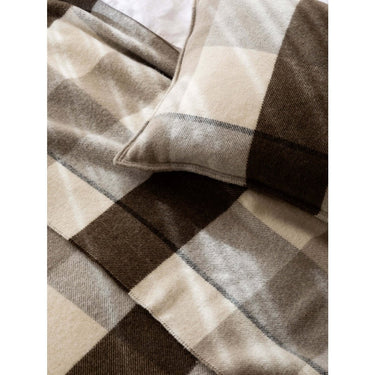Abby Chocolate Australian Wool Blanket