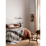 Quality Alby Eucalypt Australian Wool Blanket - Ivory & Beech