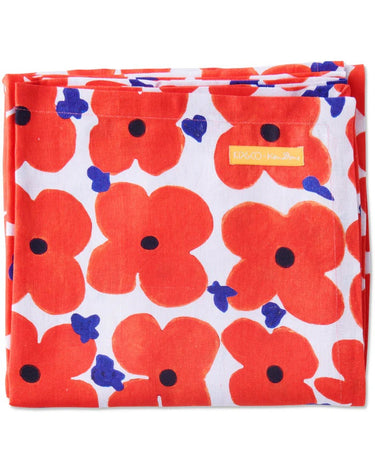 Kip&CO x Ken Done Pop Floral Linen Tablecloth
