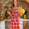 Ken Done Pop Floral Linen Apron