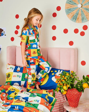 Miffy Miffy's Adventures Kids Organic Cotton Short Sleeve PJ Set