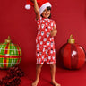 Ho Ho Ho Red Organic Cotton Short Sleeve Tee & Shorts