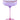 Lilac Colour Block Margarita Glass - Set of 2