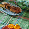 Jewel of the Nile Tartan Linen Tablecloth