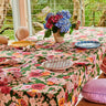 Rose Garden Linen Tablecloth