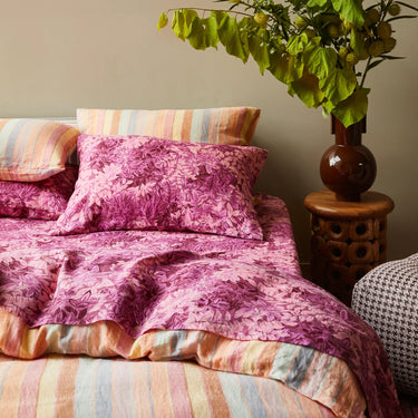 Alka Linen Sheets - Plumberry