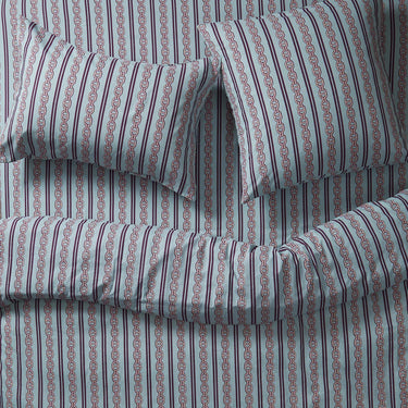 Acadia Cotton Quilt Cover - Cirrus - Queen