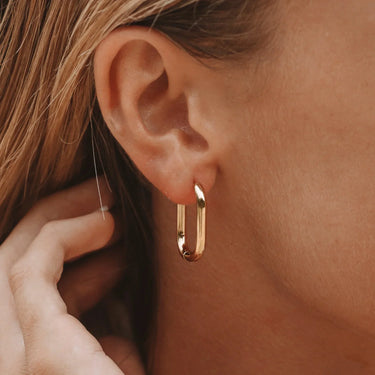 Oval Hoops