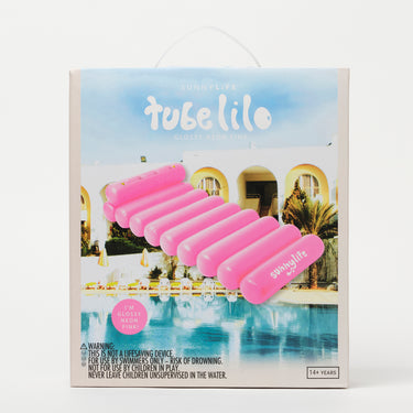 Tube Lilo Neon Pink